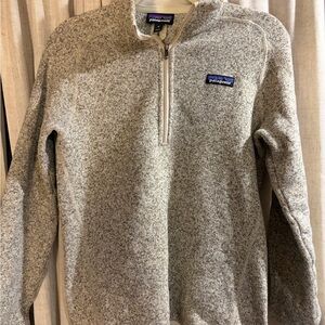 Patagonia Men's Zip-Up Sweater in Gray